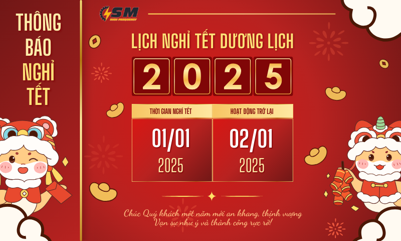 Lịch Nghỉ Tết Dương Lịch 2025 | SMHF